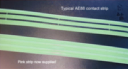 YAMAHA RUBBER CONTACT STRIP AE88 TYPE