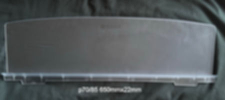 YAMAHA MUSIC REST FOR P70/85 - Opaque (650mmx22mm)