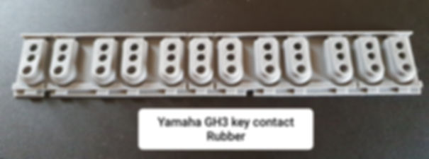 GH3 CONTACT RUBBER 3-POINT x 12-WAY for YAMAHA  Clavinova